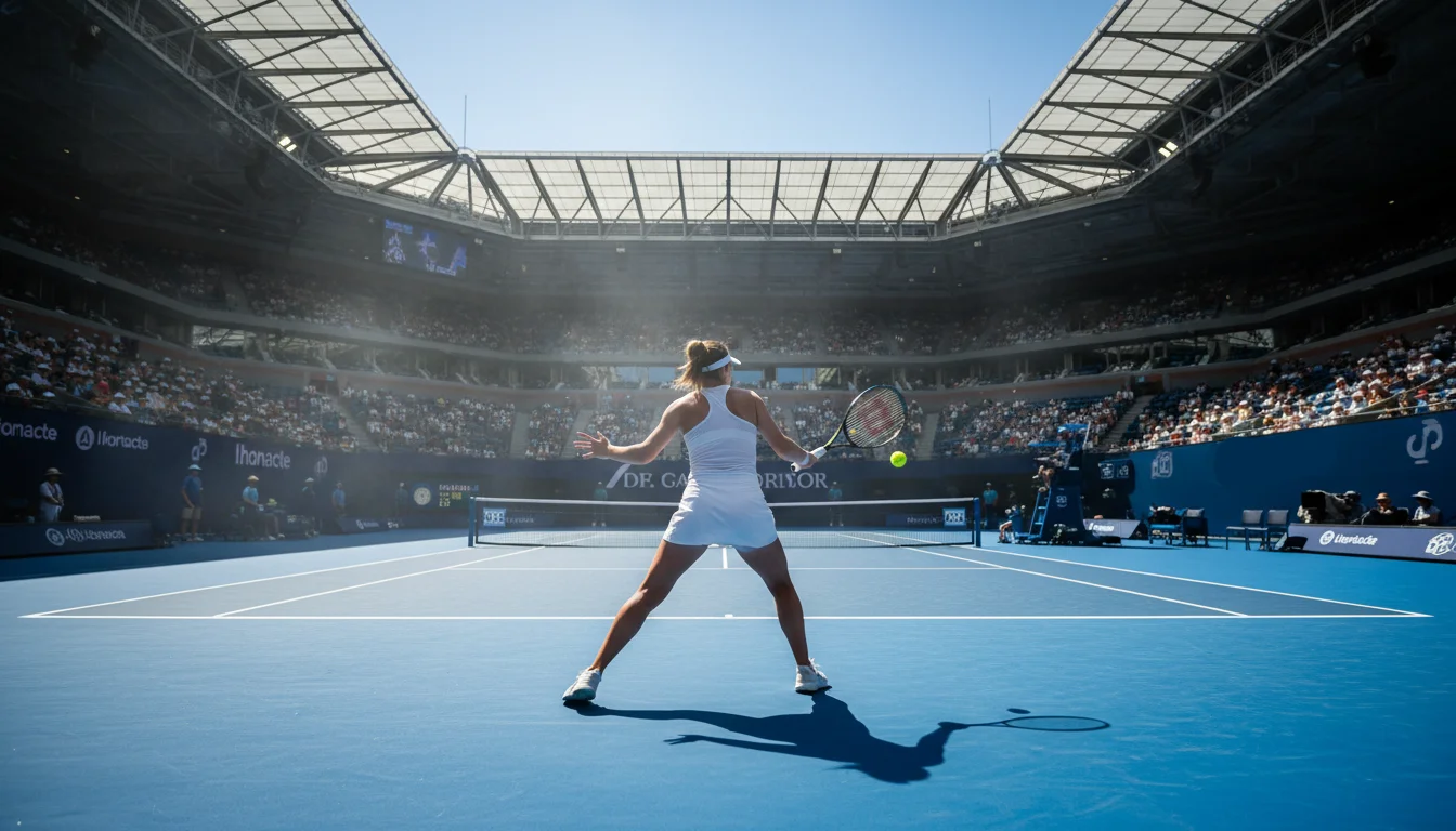 Australian Open hardcourt tennis wedden Melbourne