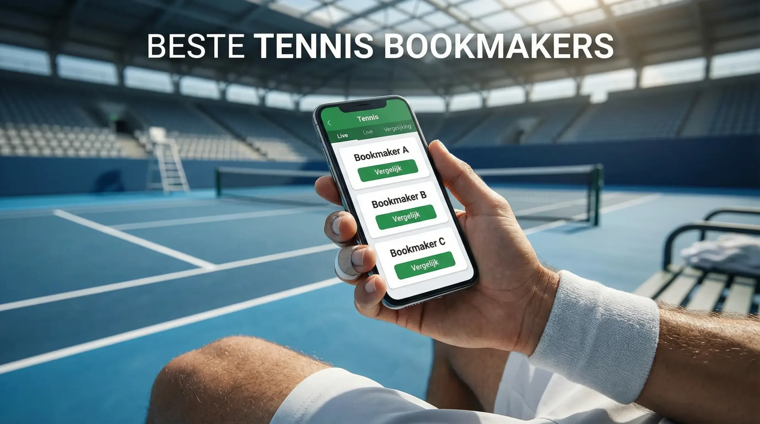 Tennis bookmakers Nederland vergelijking